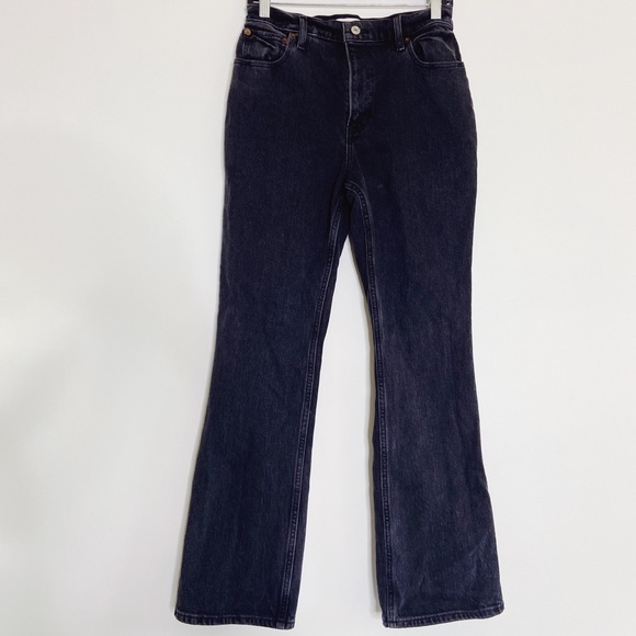 Abercrombie & Fitch Denim - BNWOT Abercrombie & fitch black the ‘70s vintage flare ultra high rise jeans